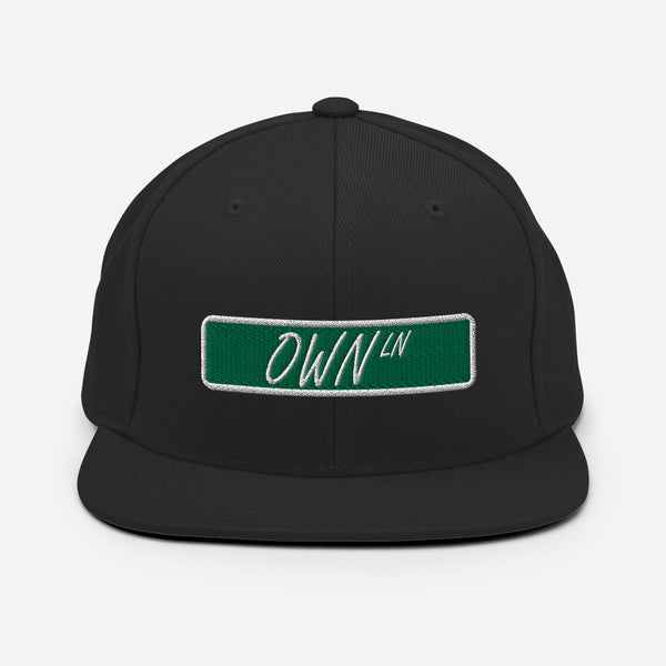 Own Lane Snapback Hat
