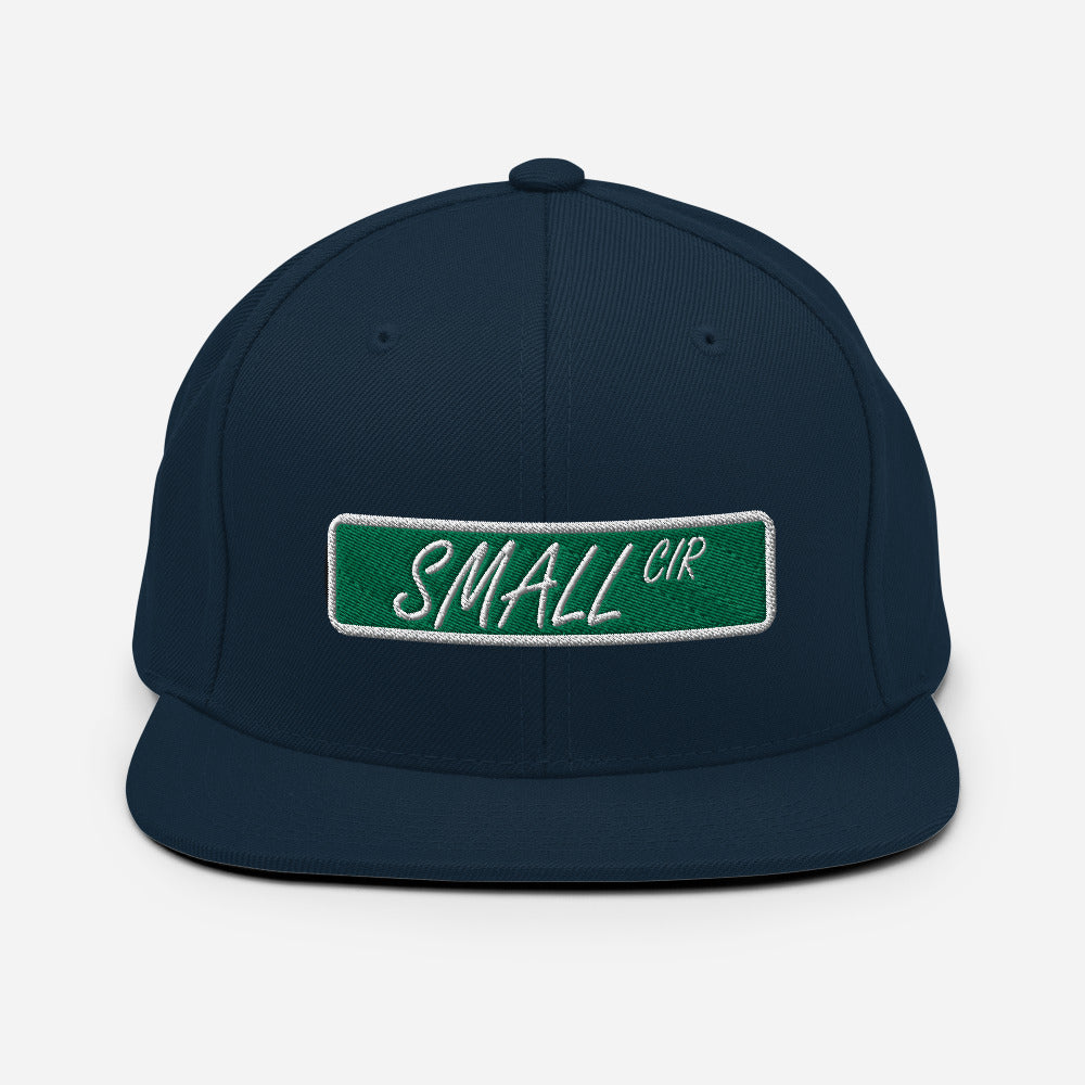 Small Circle Snapback Hat
