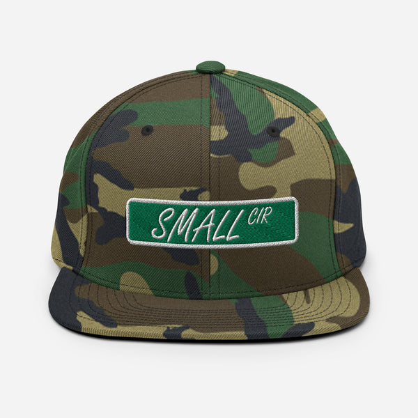Small Circle Snapback Hat