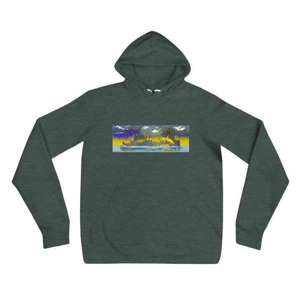 Abstract Detroit Hoodie - EST81
